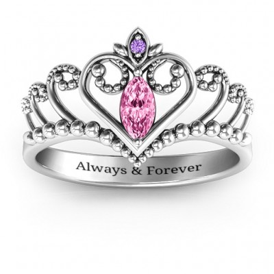 Once Upon A Time Tiara Ring - Custom Jewellery By All Uniqueness