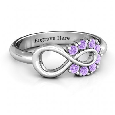 Precious Infinity Ring - Custom Jewellery By All Uniqueness