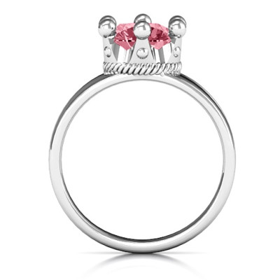 Radiant Royal Crown Ring - Custom Jewellery By All Uniqueness