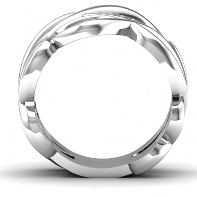 Ravishing Love Infinity Ring - Custom Jewellery By All Uniqueness