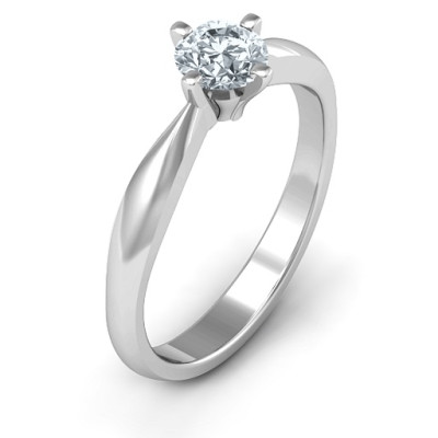 Sandra Solitaire Ring - Custom Jewellery By All Uniqueness
