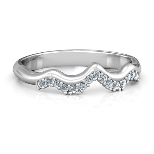 Solitaire Infinity Shadow Band - Custom Jewellery By All Uniqueness