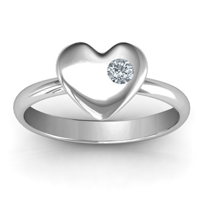 Soulmate s Heart Ring - Custom Jewellery By All Uniqueness