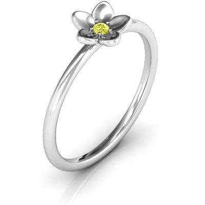 Stackr Azelie Flower Ring - Custom Jewellery By All Uniqueness