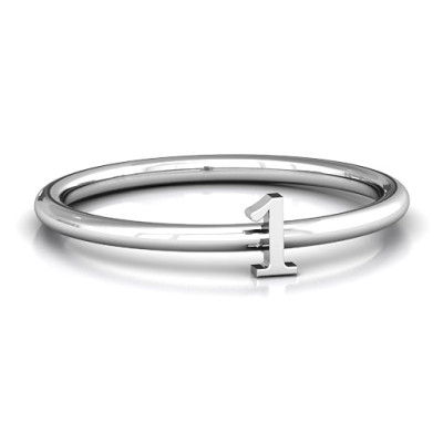 Stackr Number Ring - Custom Jewellery By All Uniqueness