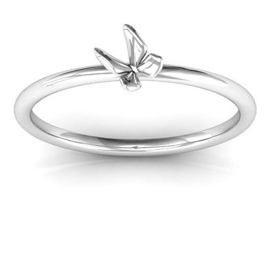 Stackr Soaring Butterfly Ring - Custom Jewellery By All Uniqueness