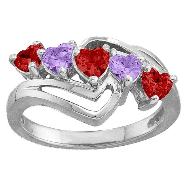 Starburst Heart Ring - Custom Jewellery By All Uniqueness