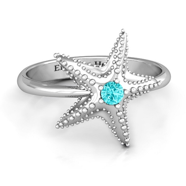 Starfish Ring - Custom Jewellery By All Uniqueness