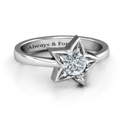 Silver Superstar Ring - Custom Jewellery By All Uniqueness