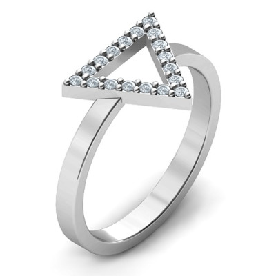 Your Best Triangle with Accents Ring - Custom Jewellery By All Uniqueness