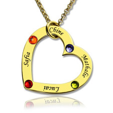 Crafting Memories: Your All Uniqueness Gold Heart Necklace