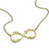 Forever & Always: Your Custom Gold Plated Infinity Necklace