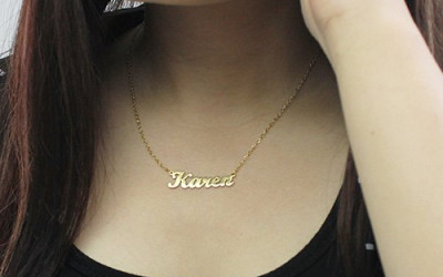Crafting Your Story: Our AllUniqueness Name Necklace Creation
