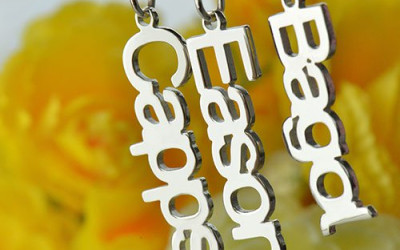 Your Heart's Story: Crafting the Custom Vertical Multi Names Necklace