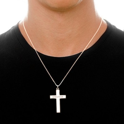 Men s Cross Necklace - Custom Jewellery By All Uniqueness