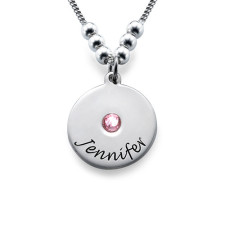 Crafting Family Love: The Mother's Disc & Birthstone Necklace Story