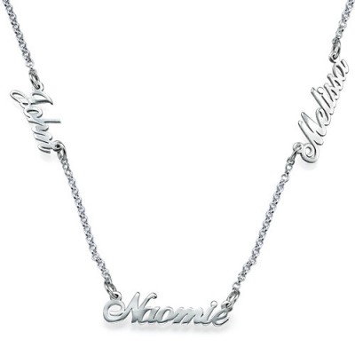 Jewellery for Mums - Multiple Name Necklace - Custom Jewellery By All Uniqueness