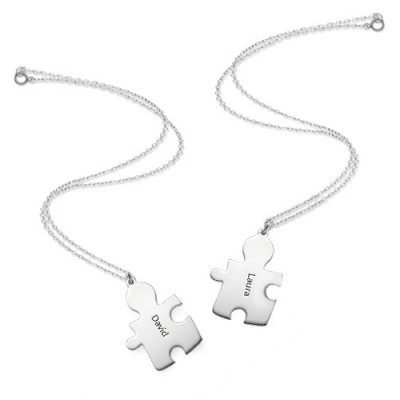 Silver Puzzle Necklace - Custom Jewellery By All Uniqueness