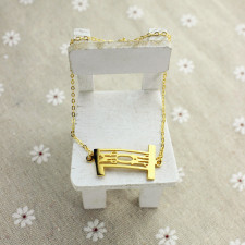 Your Story in Silver & Gold: Crafting the Personalised Monogram Bracelet