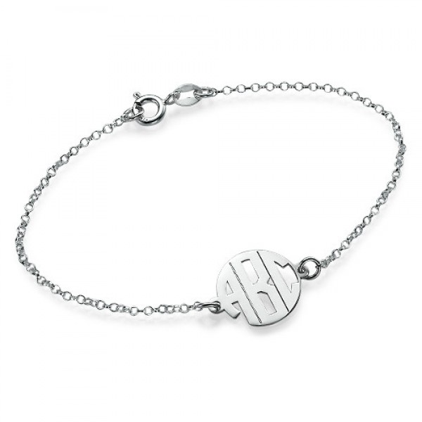 Xtra Small Block Monogram Bracelet/Anklet - Custom Jewellery By All Uniqueness
