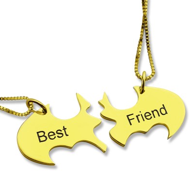 Puzzle Friend Name Necklace Gold Plated - Custom Jewellery By All Uniqueness
