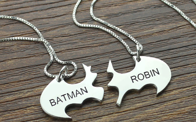 Your Batman Best Friend Necklace: Handmade Silver, Real Stories