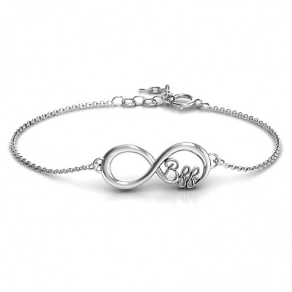 BFF Friendship Infinity Bracelet - Custom Jewellery By All Uniqueness