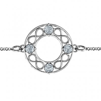 Circular Infinity Bracelet - Custom Jewellery By All Uniqueness