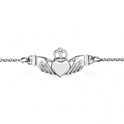 Classic Claddagh Bracelet - Custom Jewellery By All Uniqueness