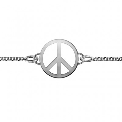 Shanti Peace Bracelet - Custom Jewellery By All Uniqueness