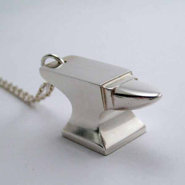 Anvil Pendant - Custom Jewellery By All Uniqueness
