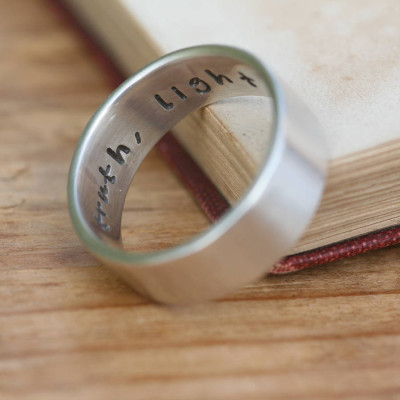 Pure And Simple Mens Ring - Custom Jewellery By All Uniqueness