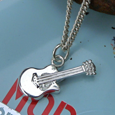 Guitar Pendant - Custom Jewellery By All Uniqueness
