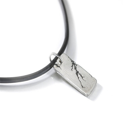 Mens Strike Silver Pendant - Custom Jewellery By All Uniqueness