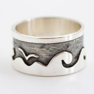 Beside The Sea Ring - Custom Jewellery By All Uniqueness