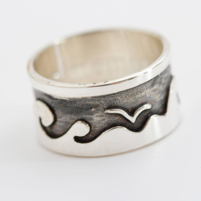 Beside The Sea Ring - Custom Jewellery By All Uniqueness