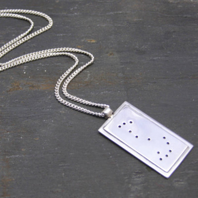 Silver Constellation Necklace - Custom Jewellery By All Uniqueness
