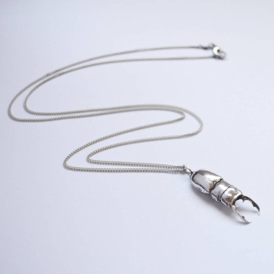 Ferum Beetle Pendant - Custom Jewellery By All Uniqueness