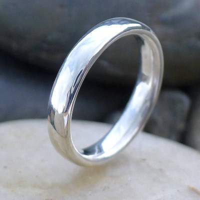 Comfort Fit Silver Ring - Custom Jewellery By All Uniqueness