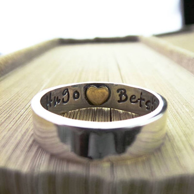 Heart Imprint Ring - Custom Jewellery By All Uniqueness