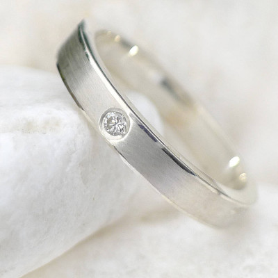 His And Hers Silver Wedding Rings - Custom Jewellery By All Uniqueness