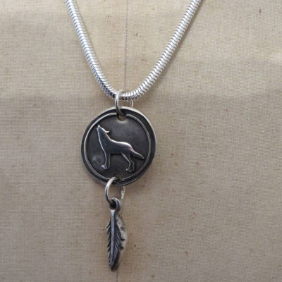 Howling Moon Pendant - Custom Jewellery By All Uniqueness