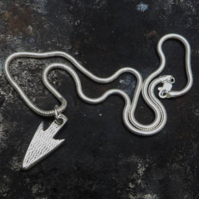 Hunters Moon Silver Necklace - Custom Jewellery By All Uniqueness