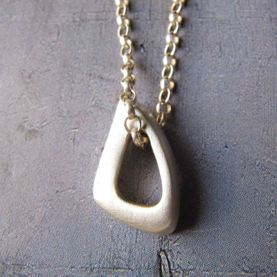 Infinity Triangle Necklace - Custom Jewellery By All Uniqueness