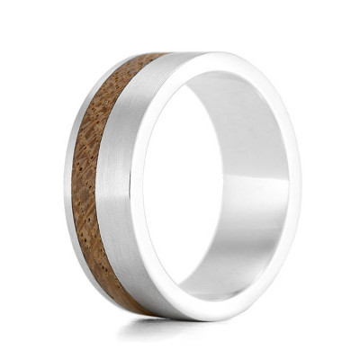 Wood Ring Kindle Two - Custom Jewellery By All Uniqueness