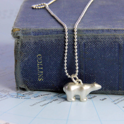 Polar Bear Necklace - Custom Jewellery By All Uniqueness