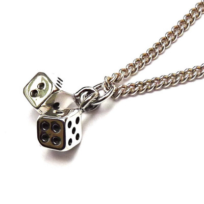 Lucky Dice Necklace - Custom Jewellery By All Uniqueness