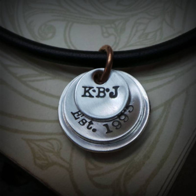 Mens Flippy Disk Necklace - Custom Jewellery By All Uniqueness
