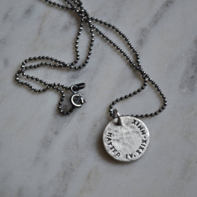 Mens Silver Pendant - Custom Jewellery By All Uniqueness