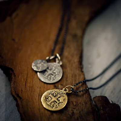 Mens Pieces Of Eight Pirate Necklace - Custom Jewellery By All Uniqueness